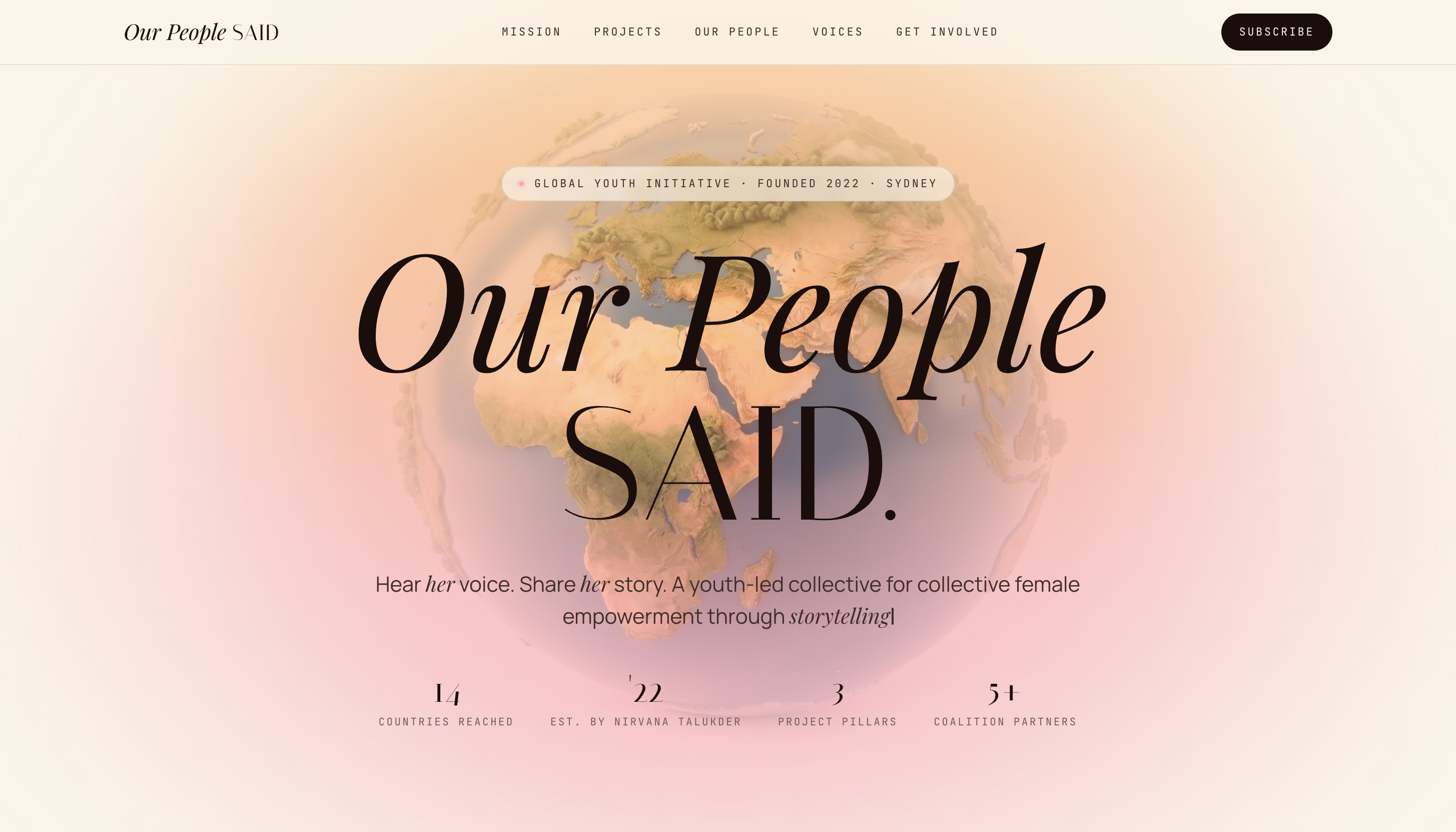 Our People Said